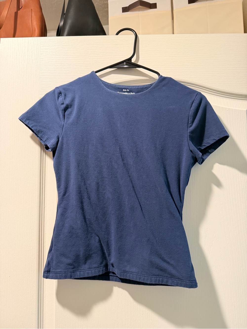 Abercrombie Baby Tee Navy